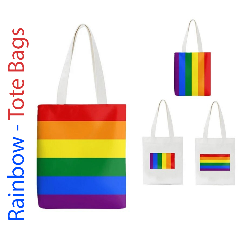 Rainbow Tote Bags